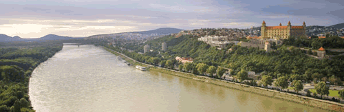 La valle del fiume Danubio